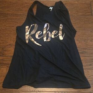 RBX Black and Purple Athletic Tank